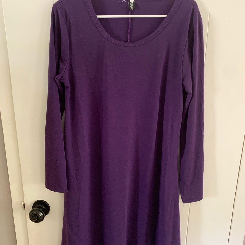 Purple dress